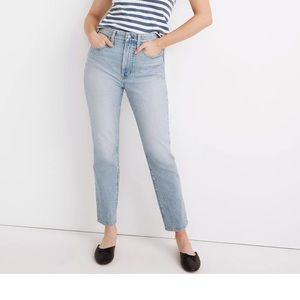 MADEWELL the Curvy perfect vintage Jean size 28